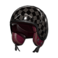 Checkered Motorcycle - Helmet (Level 1)